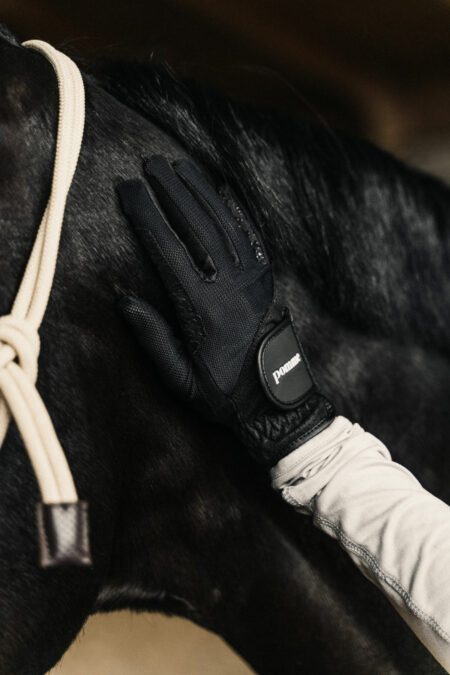 Pomme Hailey Black, Riding Gloves