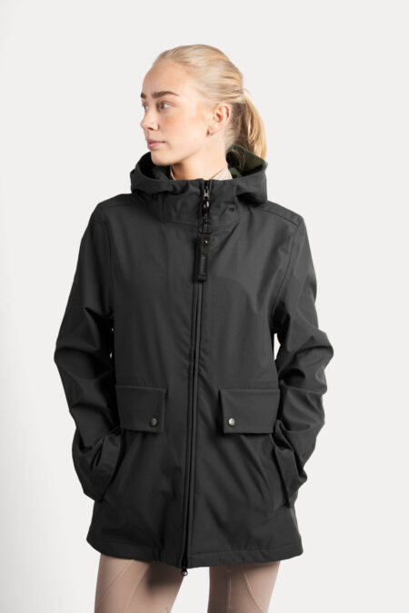Pomme Lova Parkas Short Jacket, Black